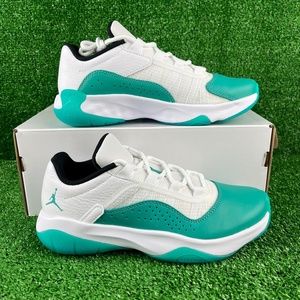 NEW Nike Air Jordan 11 CMFT Low White New Emerald Womens 11